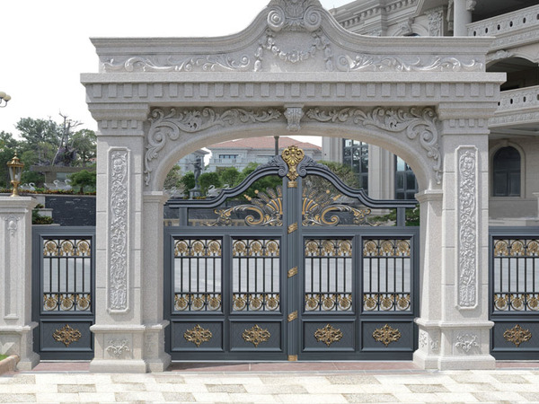 铸铝门铝大门