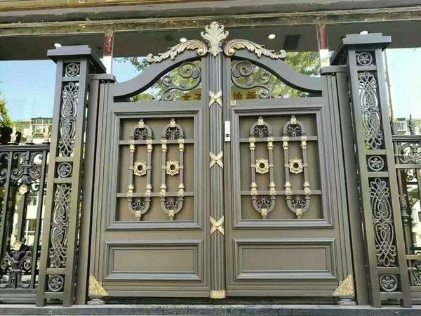 铸铝门铝大门